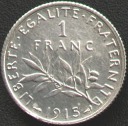 1 franc 1915