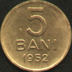 5 bani 1952