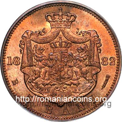 5 bani 1882
