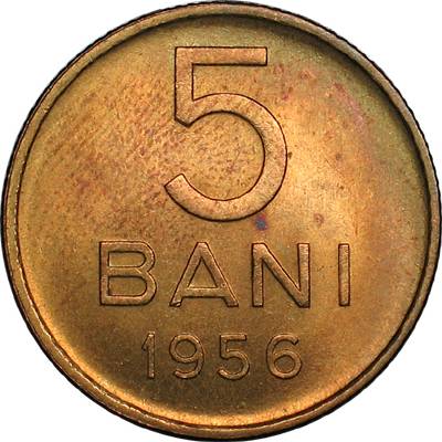 5 bani 1956