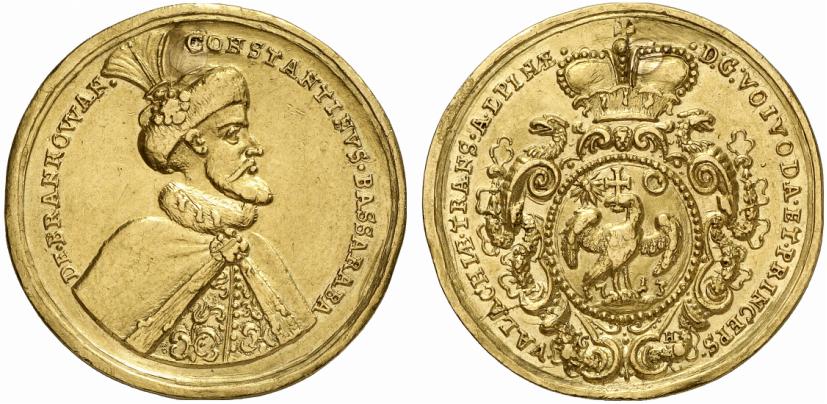 5 gold ducats - Constantin Brâncoveanu