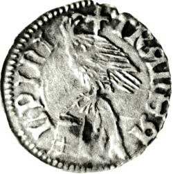 Denar de argint de la Vladislav (Vlaicu) I (1364 - ~ 1377)