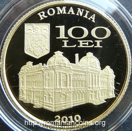 100 lei 2010 - Eugeniu Carada - ctitorul Bncii Naionale a Romniei