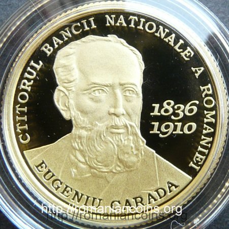 100 lei 2010 - Eugeniu Carada - ctitorul Bncii Naionale a Romniei