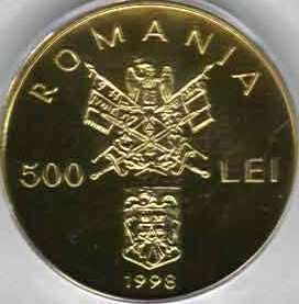 500 lei 1998 - 150th Anniversary of the Romanian Revolution of 1848