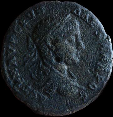 4 ai (assaria) - moned btut la Tomis sub Severus Alexander - avers