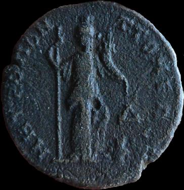 4 ai (assaria) - moned btut la Tomis sub Severus Alexander - revers