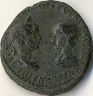 Gordian III i Tranquillina - moned btut la Histria