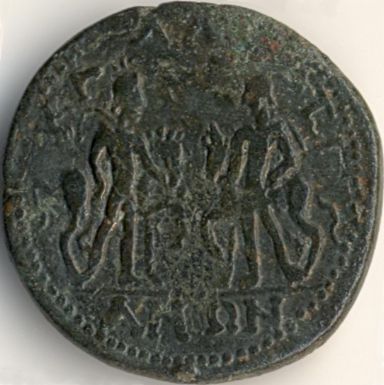 moned btut la Callatis - revers