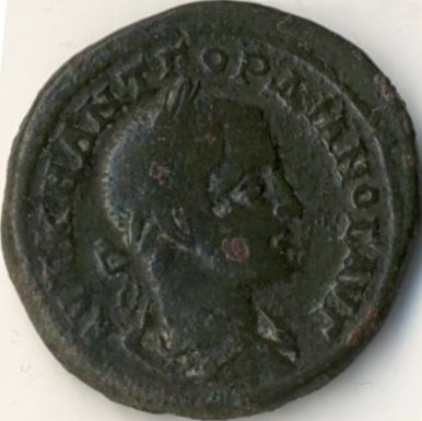 5 ai (assaria) - moned btut la Callatis n timpul mpratului Gordian III - avers