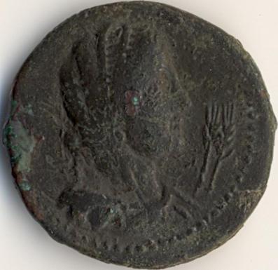 3 assaria Callatis - Demetra / galer - emisiune pseudo-autonom - avers