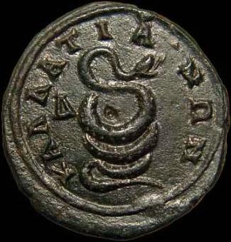 4 ai (assaria) - moned btut la Callatis n timpul mpratului Severus Alexander - revers