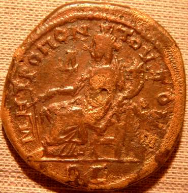 4 ai (assaria) - moned btut la Tomis n timpul mpratului Gordian al III-lea - revers