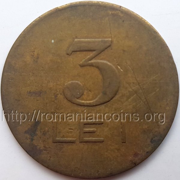 token 3 lei - Cloth Factory of Buhu�i - Workers' Canteen