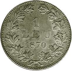 1 leu 1870