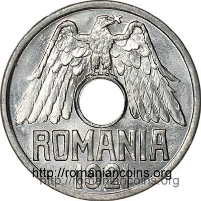 25 bani 1921 - Romanian Coins