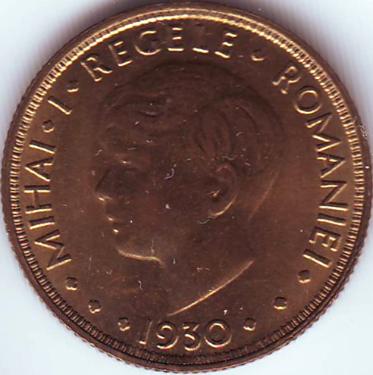 5 lei 1930 - KN - King's Norton, coin struck at Birmingham